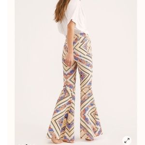 FP Just Float On Flare Jeans Paisley Stripe